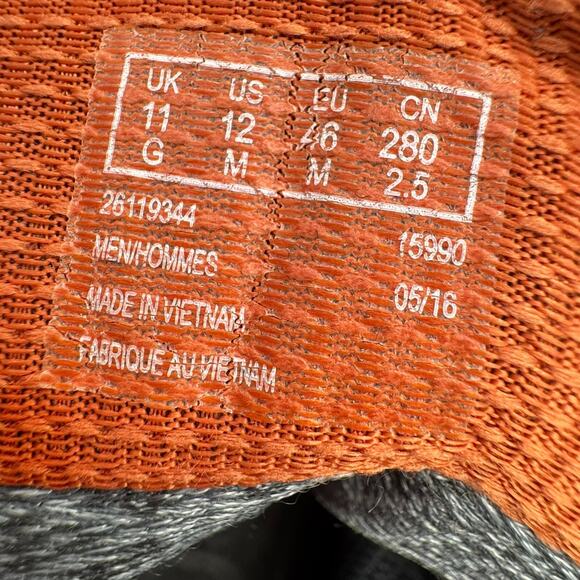 CLARKS Men's 12 Triman Up Gtx Brown Mushroom Combi Lea Hiking Boots Outdoor GORP - Picture 10 of 11